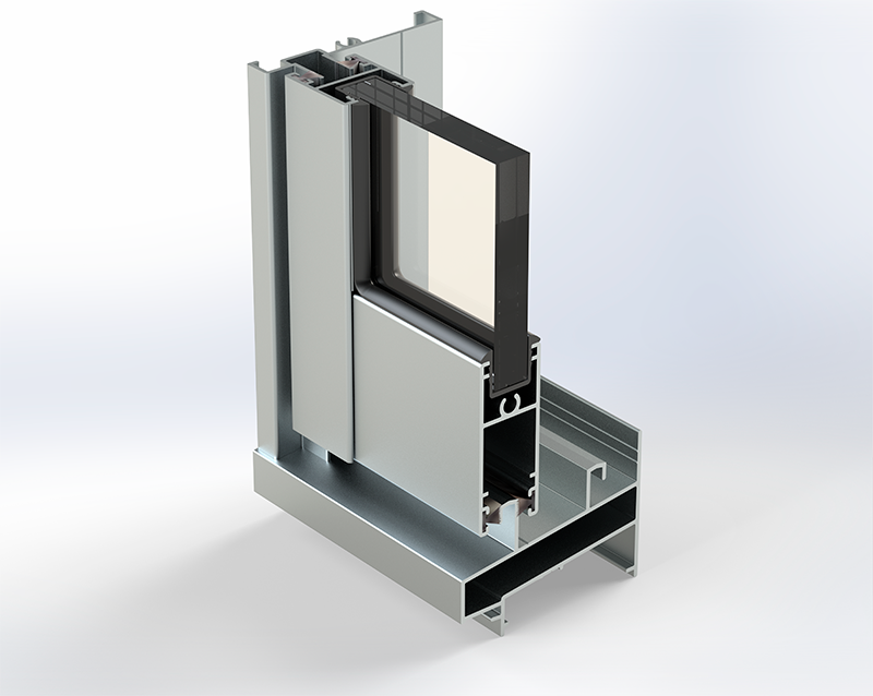 VENTANA CORREDIZA SERIE 50
